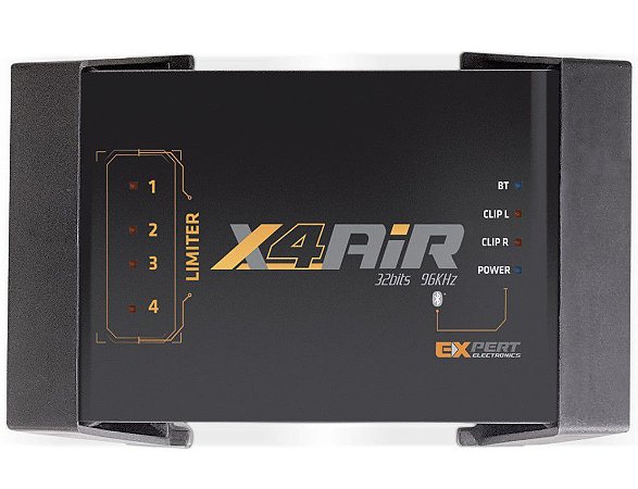Processador Crossover Expert X4 Connect Bluetooth X4 Air