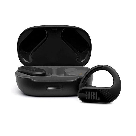 Fone de Ouvido Bluetooth JBL Endurance Peak II Intra Auricular Para Corrida Preto