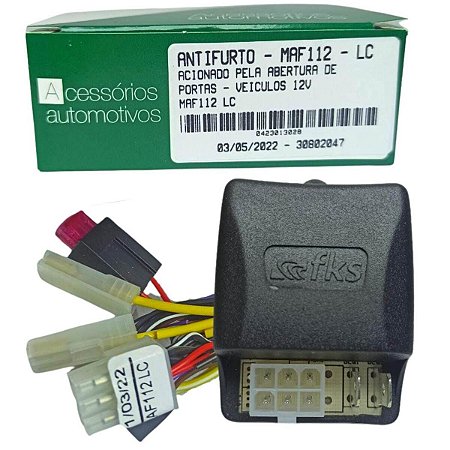 Bloqueador Antifurto FKS MAF112 LC Veículos 12v MAF 112