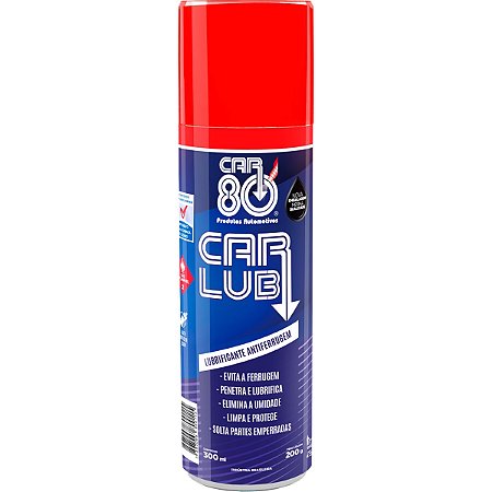 Spray Carlub Desengripante Desincravante Antiferrugem Car 80