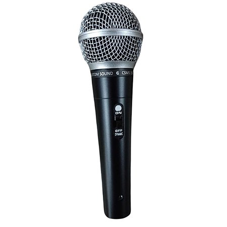 Microfone Profissional Com Cabo Csms 150 Custom Sound