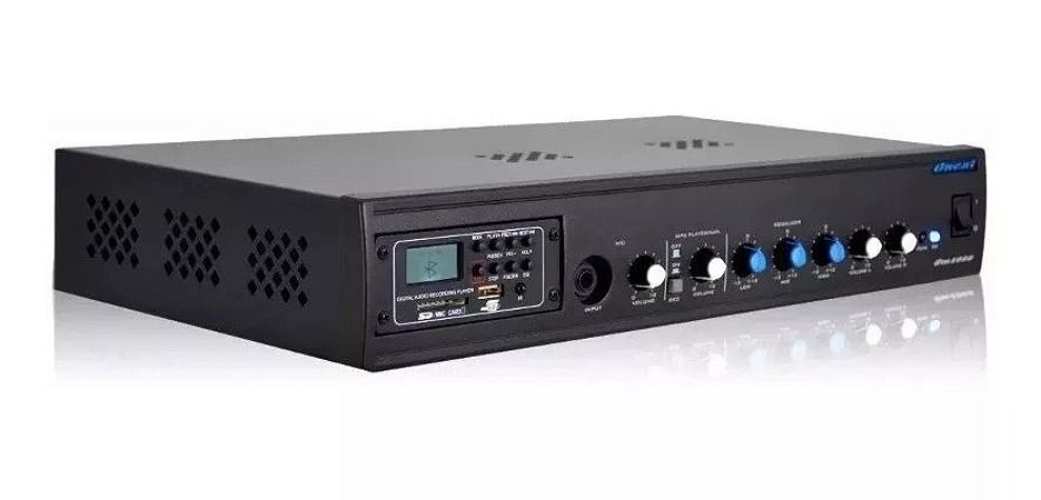 Amplificador Cabeçote Oneal OM-4000 150W RMS BT USB SD FM REC