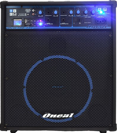 Caixa Amplificada 10 Oneal OCM 390 N USB Bluetooth FM 80W Rms