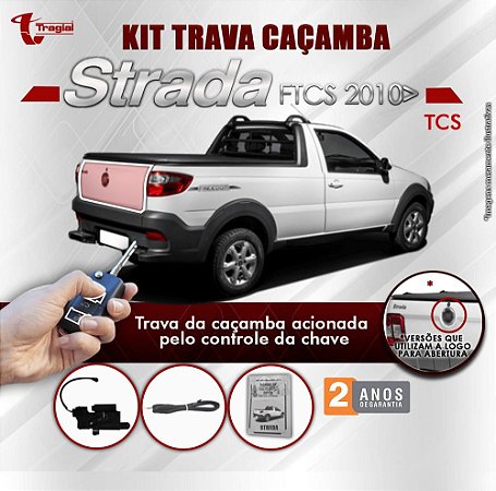 Kit Trava de Caçamba Fiat Strada Tragial 10-19
