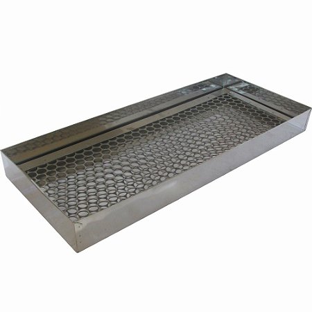 Escorredor de Pastel e Frituras 70x30cm em Inox