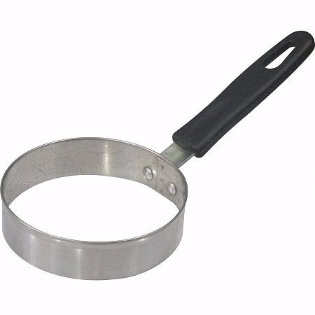 Modelador de Ovos Redondo Para Lanches Bolinhos Confeitos 10cm em Inox