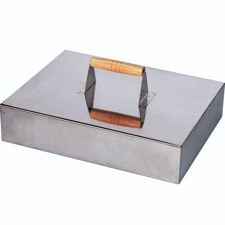 Abafador Para Churrasqueira Em Inox 40x30cm
