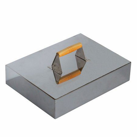 Abafador Para Churrasqueira Em Inox 40x40cm