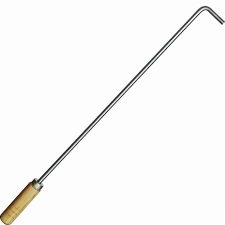 Atiçador de Brasa 44CM em Aço Galvanizado