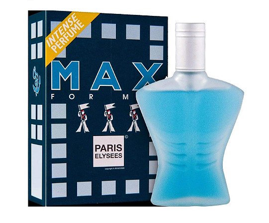 Max for Men Paris Elysees - Perfume Masculino - Eau de Toilette - 100ml