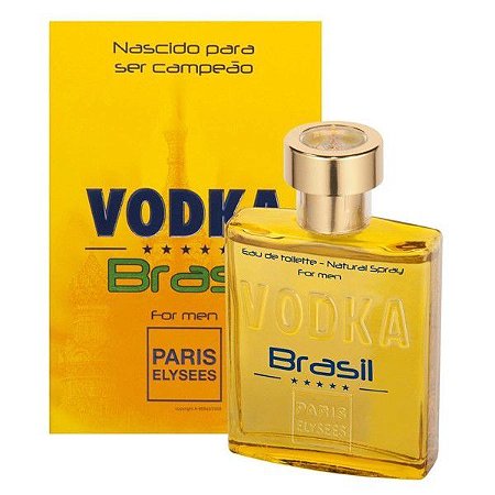 Vodka Brasil Amarelo for Men Paris Elysees Perfume Masculino - Petry  Perfumaria - Perfumes Importados e Hora Íntima.