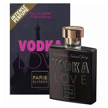 Vodka Love Paris Elysees - Perfume Feminino - Eau de Toilette - 100ml