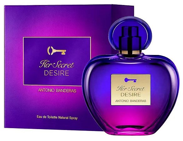 Her Secret Desire Antonio Banderas - Perfume Feminino - Eau de Toilette -  Petry Perfumaria - Perfumes Importados e Hora Íntima.