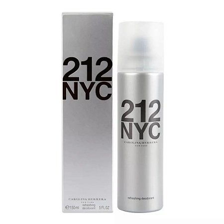 Desodorante 212 NYC Carolina Herrera – Desodorante Feminino – Natural Spray 150ml