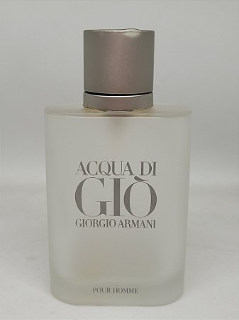 Frasco de Perfume Vazio Importado Acqua di Gio Giorgio Armani Pour Homme de 100ml