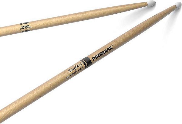 Baquetas ProMark American Hickory Mike Portnoy 420 Ponta Nylon