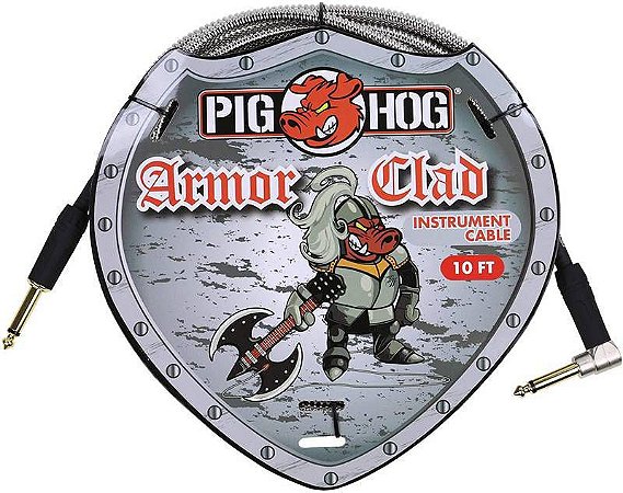 Cabo Pig Hog Armor Clad para Instrumento 3 metros