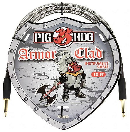 Cabo Pig Hog Armor Clad para Instrumento 3 metros