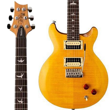 Guitarra PRS SE Santana SY SA Yellow com Bag