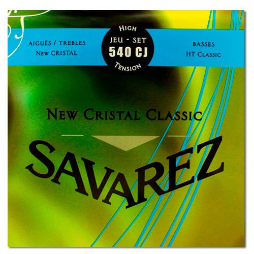 Encordoamento Savarez 540CJ Violão New Cristal Classic, Tensão Alta