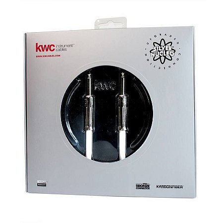 Cabo KWC Iron Silver Nucleo Instrumento P10 Reto 6 mts