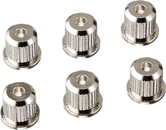 EM BREVE: Bucha Passa Corda Níquel Ferrules Gotoh, 6 Peças