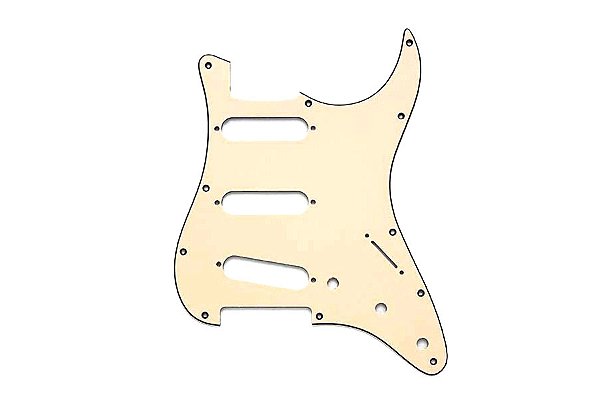 Escudo para Stratocaster Parchment