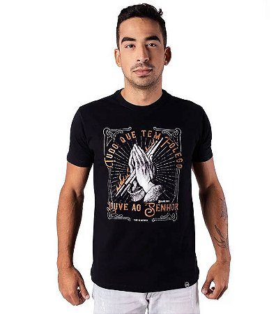 Camiseta Tudo que tem Fôlego - XG