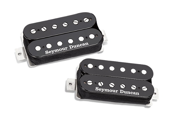 Captador Seymour Duncan (Par) High Voltage Set BK Preto