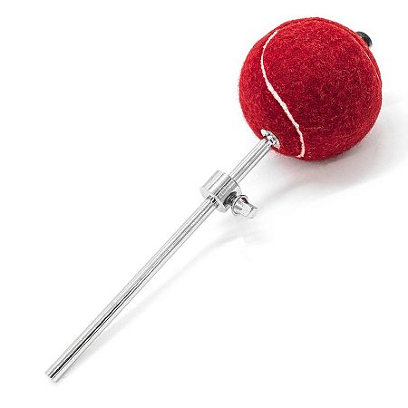 Batedor de Bumbo Torelli Bola de Borracha Revestida - 60mm