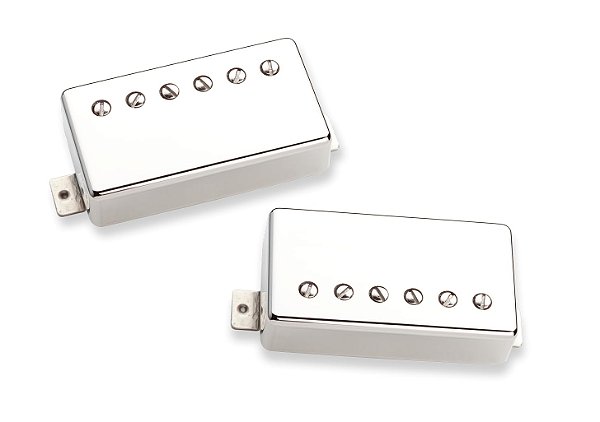 Captador Seymour Duncan Custom Shop (Set) Eric Steckel Candy HB, Nickel Cover