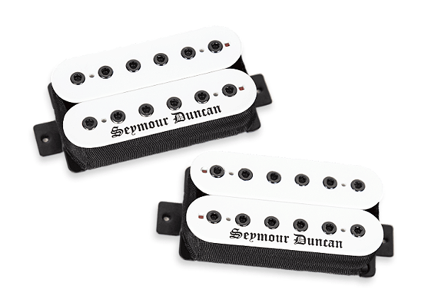 Captador Seymour Duncan (Par) Gtr Blackened Black Winter Humbucker Set Branco