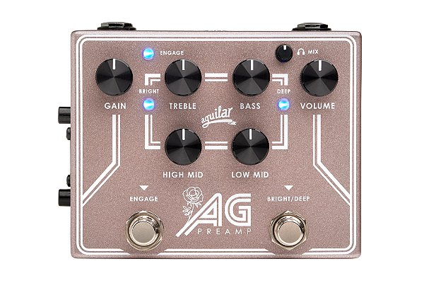 EM BREVE: Pedal Aguilar AG Preamp - Breast Cancer Awareness Edition