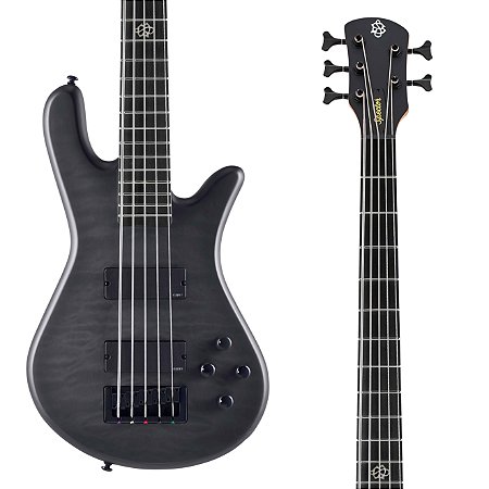 EM BREVE: Baixo Spector NS Pulse 5 - Black Stain Matte