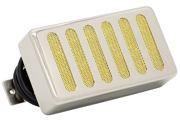 Captador Seymour Duncan SH-4 JB Model Raw Nickel Rad Gold Mesh - Ponte