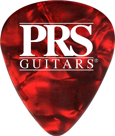Palheta PRS Standard Celluloid Red Tortoise Medium - (Pacote c/12)