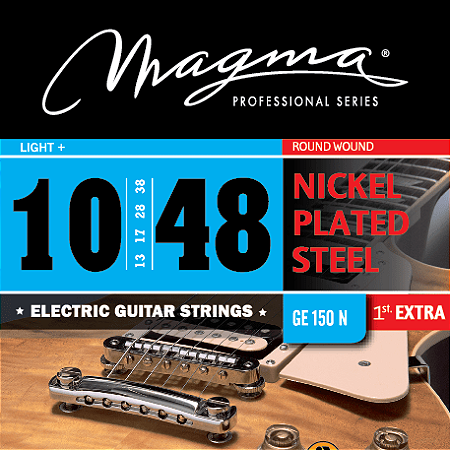 Encordoamento Magma GE150N Guitarra 6 Cordas 10-48 Níquel