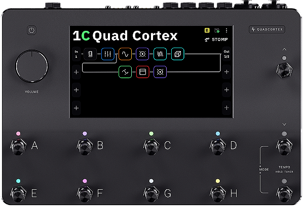 EM BREVE: Pedaleira Neural DSP Quad Cortex – Modelador Digital de Efeitos e Captura