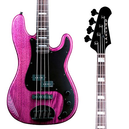 EM BREVE: Baixo Lakland Skyline 44-64 GZ – Translucent Purple (Edição Geezer Butler)
