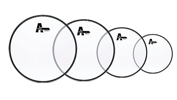 Kit Attack Proflex1 Clear – 8", 10", 12" e 14" – Filme Simples Transparente
