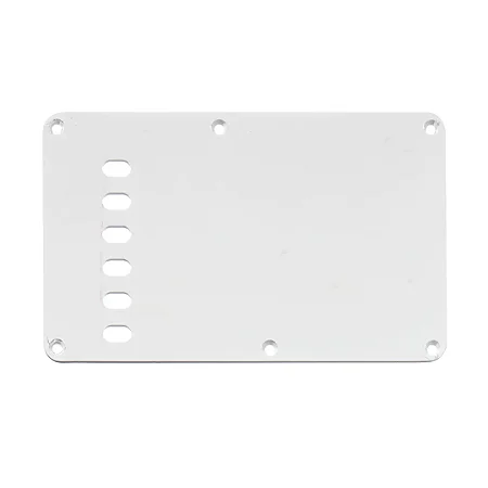 Allparts – Tampa de Mola de Tremolo (Backplate) para Stratocaster® – Branca