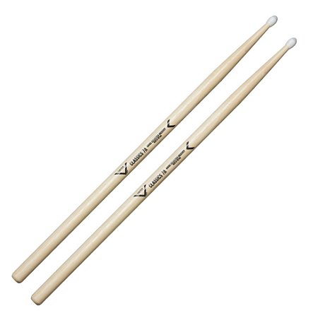 Baqueta VaterClassics 7A Nylon Tip - Hickory