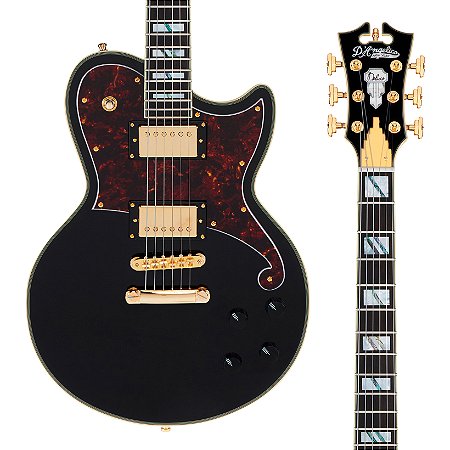 EM BREVE: Guitarra Elétrica D’Angelico Deluxe Atlantic – Solid Black