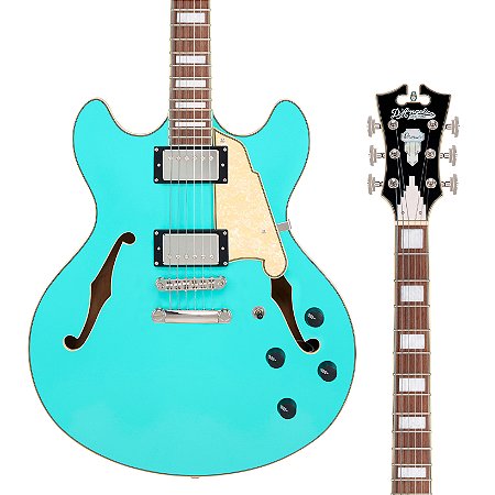 EM BREVE: Guitarra D’Angelico Premier DC - Surf Green