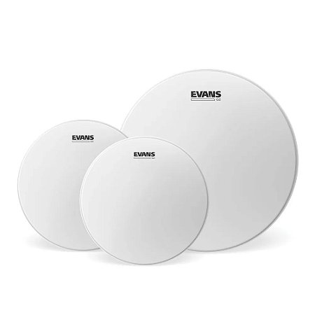 Kit de Peles EVANS G2 Porosa Fusion 10", 12", 14"