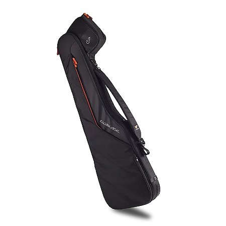 Bag Profissional GRUVGEAR GigBlade 2 Para Guitarra, Nylon Impermeável, Preto