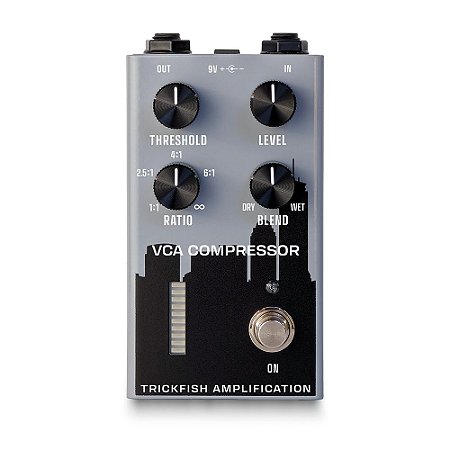Pedal Trickfish VCA Compressor p/ Contrabaixo