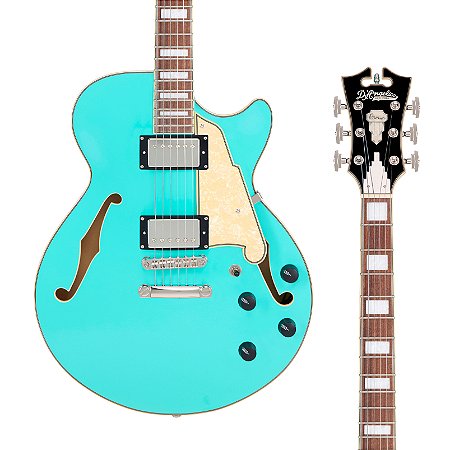 EM BREVE: Guitarra D’Angelico Premier SS Surf Green – Semi-hollow