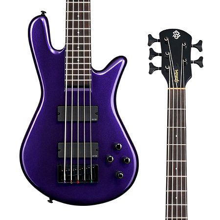 EM BREVE: Baixo Spector NS Ethos HP 5 - Plum Crazy Gloss