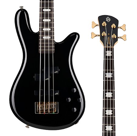 Contrabaixo Spector Icon NS-2 Bolt-On Black Gloss